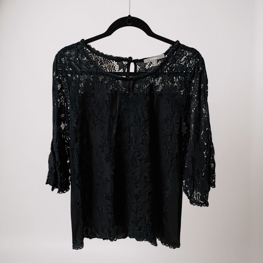 Black Lace Top
